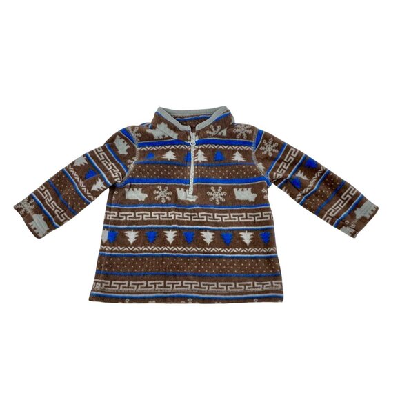 Baby Clothes - Hooded Sweatshirt, Fleece Sweatshirt, Knit Sweater - 6-9 Month - Picture 4 of 8